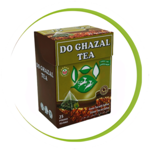 Green Tea with Saffon 25